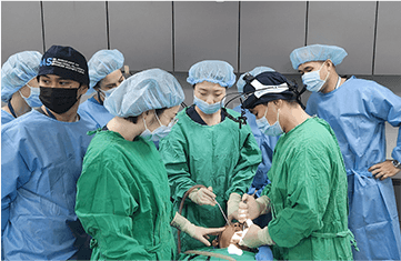 Operasi Kontur Wajah secara LIVE