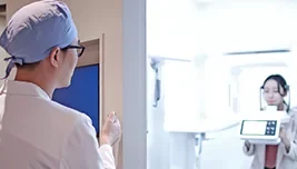 Pemeriksaan presisi dengan
3D-CT