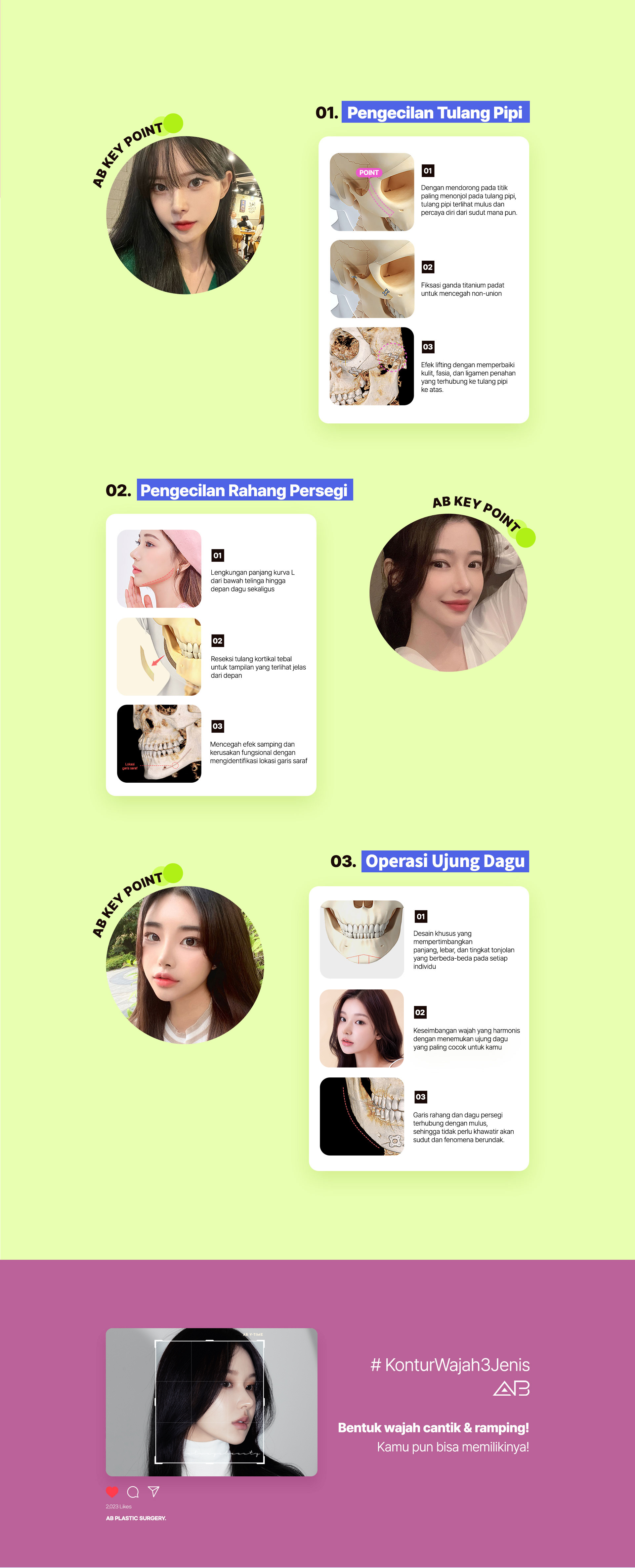 AB Plastic Surgery Facial Contouring Promotion