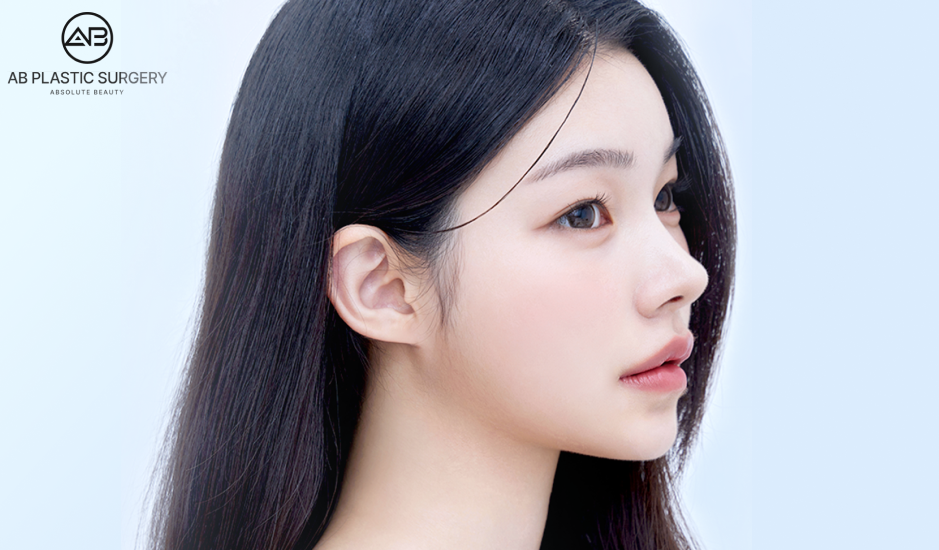 struktur hidung wanita korea, bentuk hidung ideal, proporsi wajah seimbang, analisis 3D-CT operasi hidung korea, desain hidung alami di Operasi Plastik AB Korea