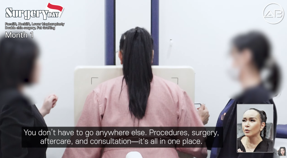 Jennifer Jill Armand Supit menjalani pemeriksaan pra-operasi dalam program medical tourism Korea